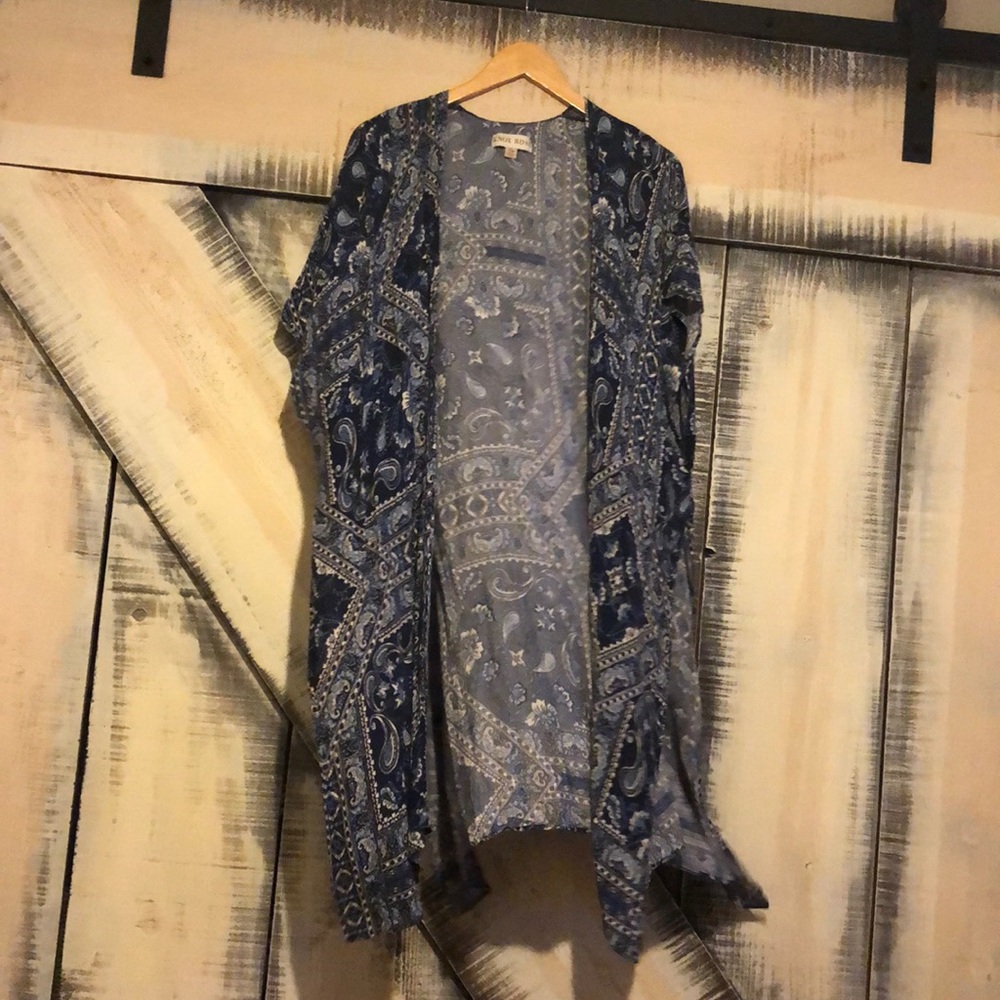 Paisley summer cardigan